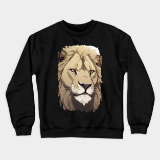 Alpha Animal Majestic Lion - Anime Shirt Crewneck Sweatshirt